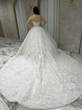 C2024-NAL571 - strapless ball gown wedding dress