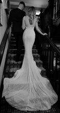 C2024-PC73 - sleeveless beaded wedding gown