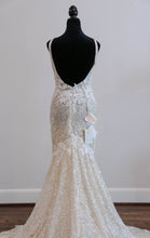 C2024-VH529 - sleeveless fit-to-flare wedding gown