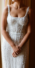 C2024-SH71 - Sleeveless scoop neck beaded wedding gown