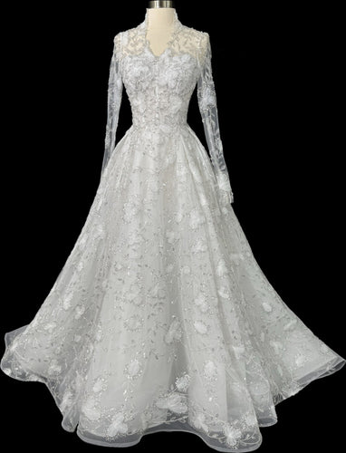 C2025-BGA-0078 - a-line wedding gown