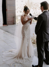 C2025-BP20-p102 - fitted embroidered wedding gown