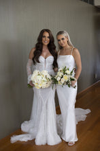 C2025-PC198 - beaded strapless sweetheart wedding gown