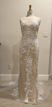 C2023-Abshire - sleeveless illusion neckline wedding gown with beaded embroidery and lace details