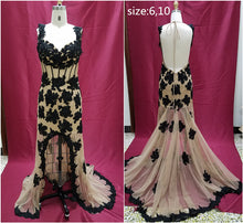 Style C2019- SS448 - Robes de soirée élégantes en dentelle transparente pour mariage, bal ou concours de beauté