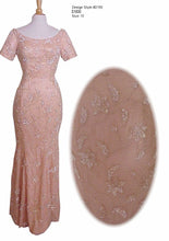 Style 2160 - Short sleeve mother of the bride evening dress