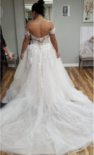 C2022-OSB202 - robe de bal de mariage formelle à épaules dénudées et encolure dégagée