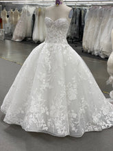 C2022-SFB822 - robe de bal de mariée bustier en dentelle chérie