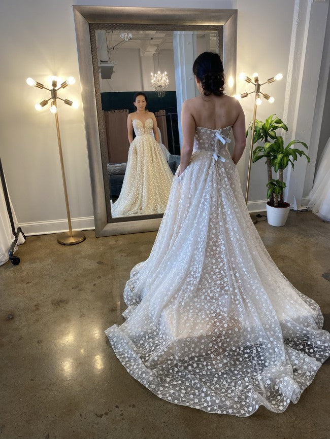 C2023-Sbg330 - robe de mariée robe de bal formelle sans bretelles