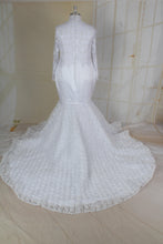 C2021-CGreen - Robe de mariée grande taille à manches longues