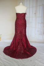 Style C2021-LakeshaM - Robe de mariée rouge grande taille